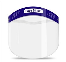 Pack of  40 Safety Face Shield Anti Splash Adjustable - Transparent