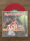Iron Maiden: ‘Twilight Zone / Wrathchild’ EMI 5145 UK 7” RED Vinyl Single Record