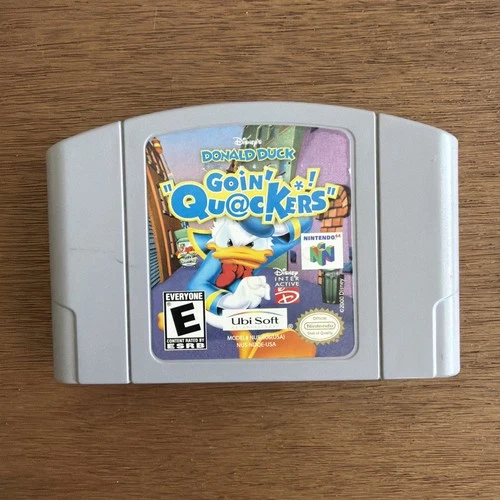 Donald Duck Goin' Quackers - Nintendo 64 Game Cartridge (Authentic)