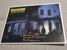 CARPENTER'S HALLOWEEN  ORIGINAL GERMAN  LOBBY CARD NICK CASTLE MICHAEL MYERS !!