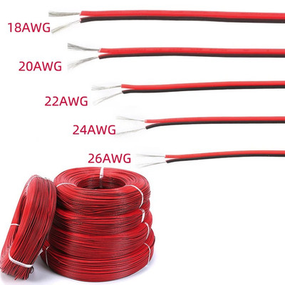 2Pin Copper Wire 18/20/22/24/26