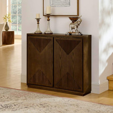 Mid Century Modern 39" Sideboard Buffet Cabinet with Storage - Brown