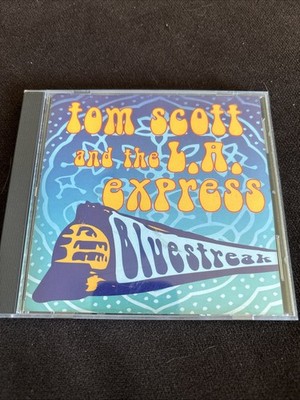 TOM SCOTT and the L.A. EXPRESS ''BLUESTREAK'' (1996) LIKE NEW CD AND CASE