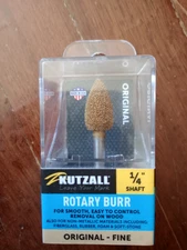 Original Kutzall Flame Rotary Burr, 1⁄4" Shaft, Fine Woodworking