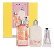 L'OCCITANE Cherry Blossom Bath and Body Care Set | Floral Scent | Vegan