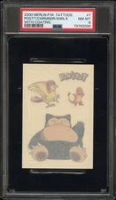 Merlin Pokemon Tattoo #7 PSA 8