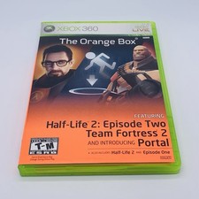 The Orange Box Xbox 360, 2007 Half Life 2 Team Fortress 2 and Portal CIB Tested
