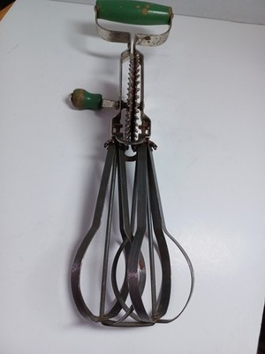 Vintage Egg Beater RotaryHand Driven Hand Mixer  By Favorite