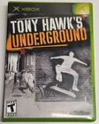Tony Hawk's Underground (Microsoft Xbox, 2003) CIB Complete, Tested