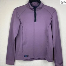 Irideon Riding Wear - Purple 1/4 zip pullover, M