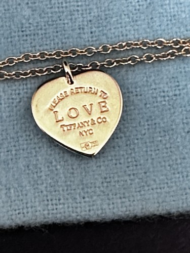 Please Return To Tiffany 18K Gelbgold Herz und Schlüssel Love Armband. Nagelneu - Bild 7 von 19