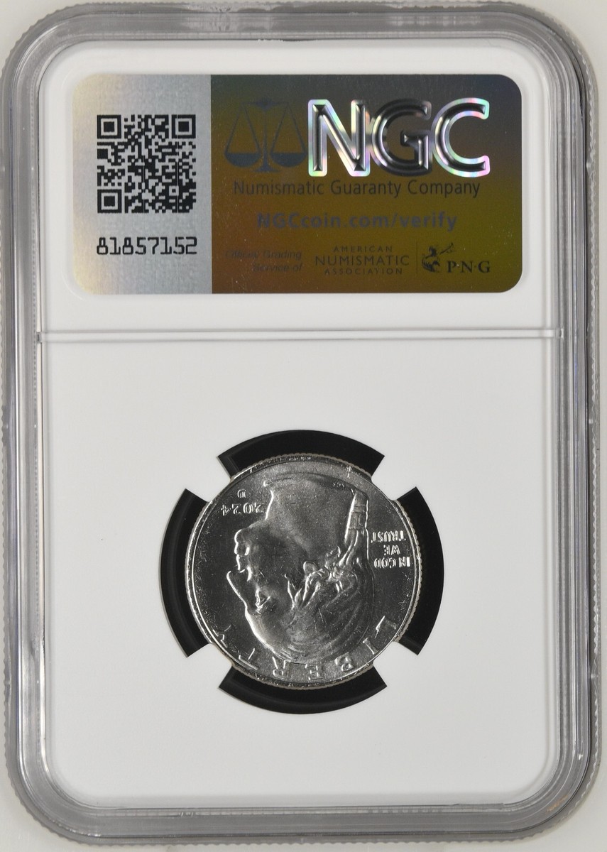 2024 D Patsy Takemoto Mink Womens Quarter NGC MS 68 First