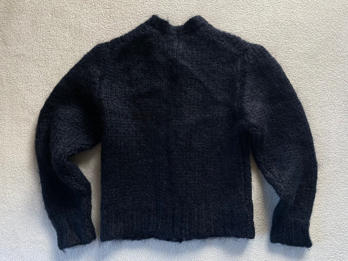 Comme Des Garcons Vintage 80s Low Gauge Sweater Cardigan | eBay