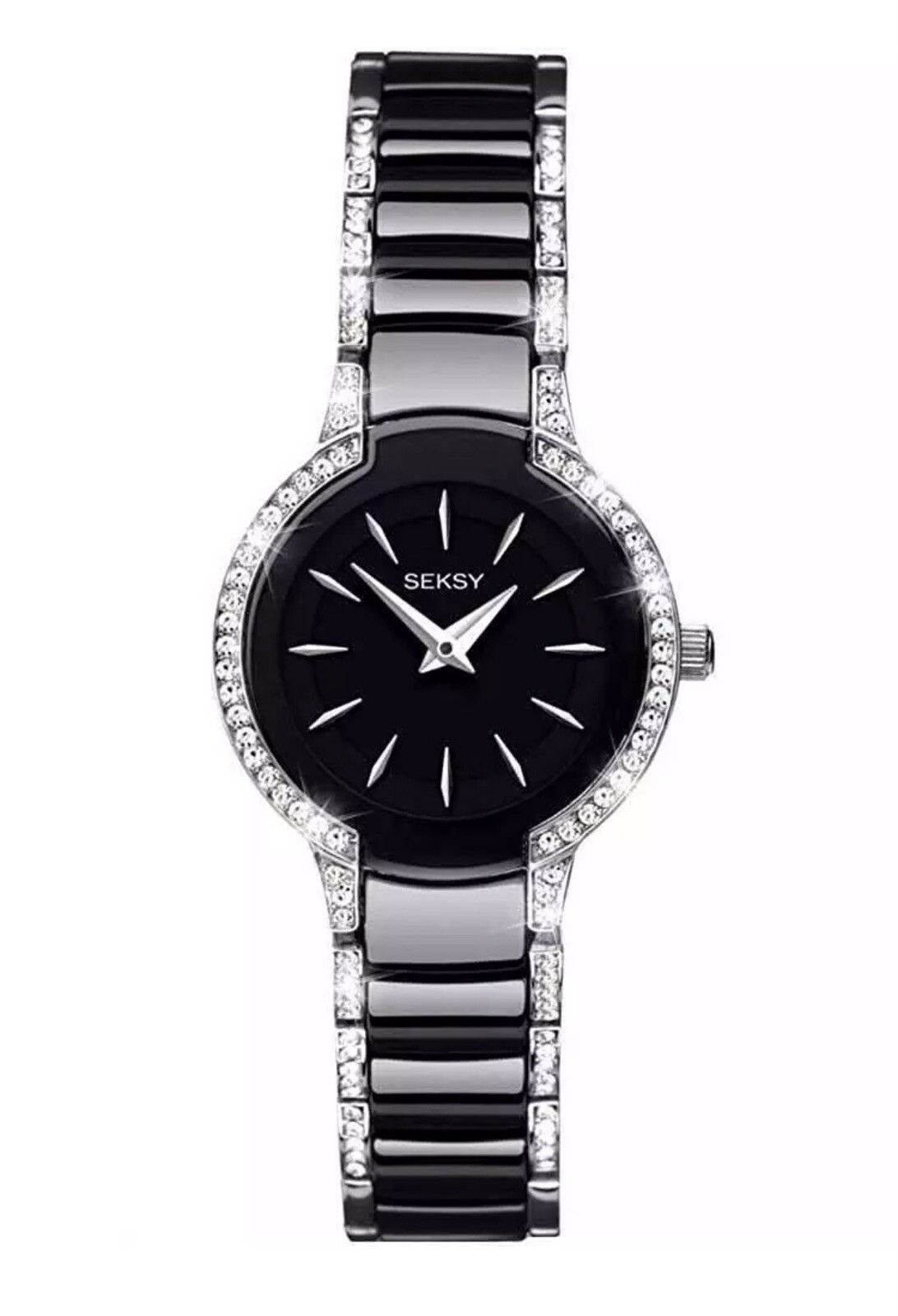 black seksy watch