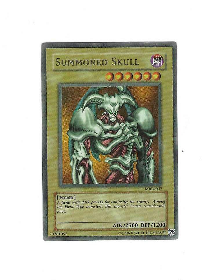 遊戯王OCG Summoned Skull MRD 003 YUGIOH FADED Metal Raiders SUMMONED SKULL MRD-003 Ultra Rare