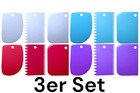 3er Set Teigschaber Teigschneider Teigabstecher Torten Kuchen Deko Spatel Backen