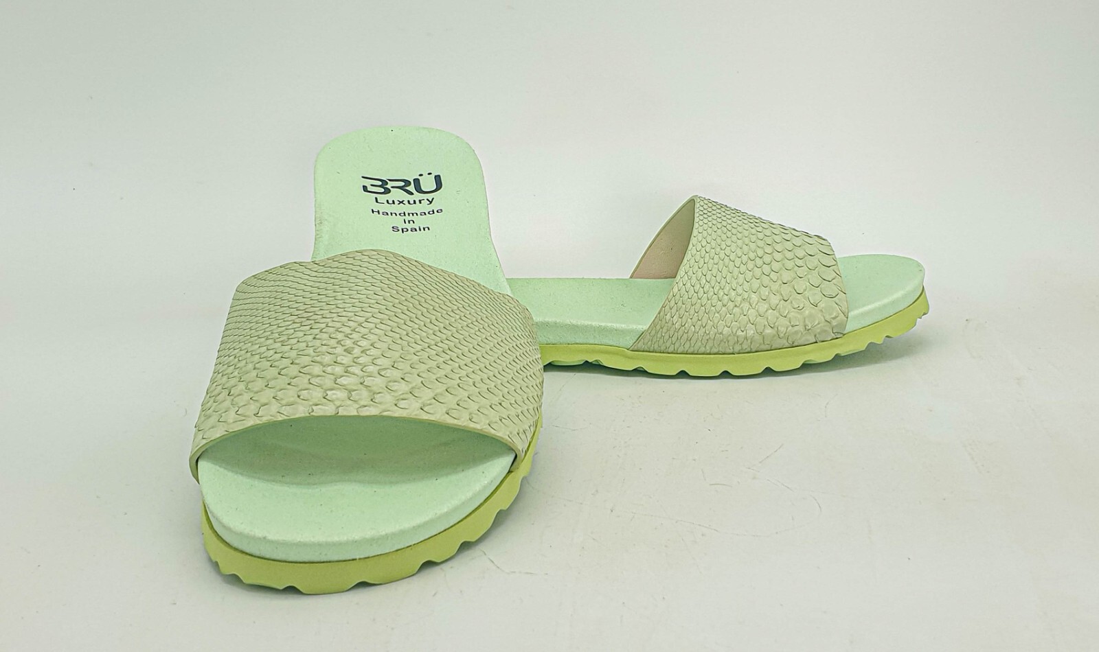 Sandalia Verdadero Verde Agua