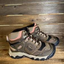New NIB Womens Keen Ridge Flex Leather Waterproof Hiking Ankle Boots Size 5.5 M