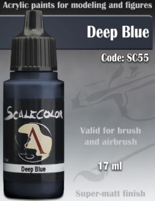Deep Blue 17ml Scale 75 Scalecolor Acrylfarbe Tabletop Miniaturen NEU