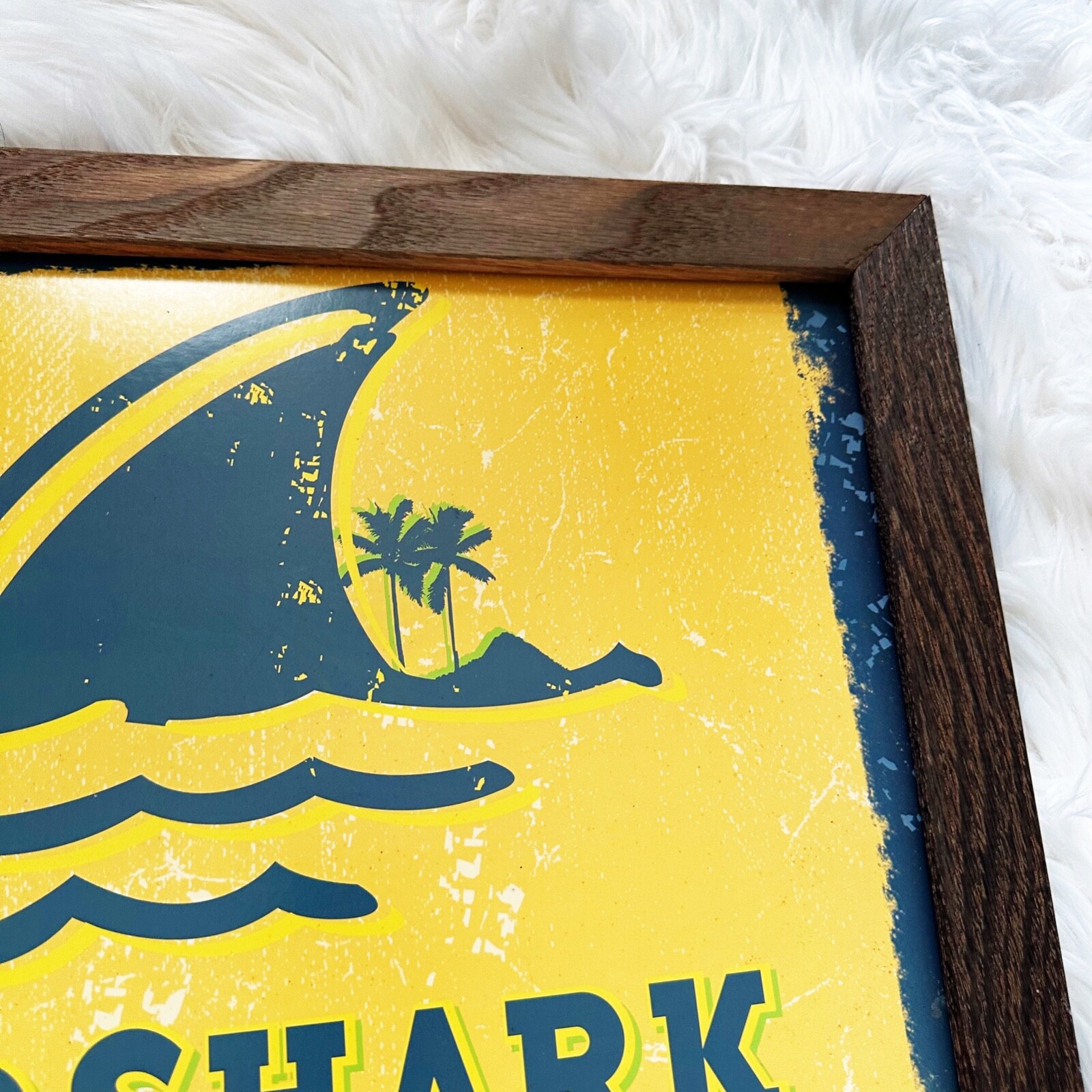 Landshark Beer Chalk Board Interchangeable Wooden Framed Sign Jimmy