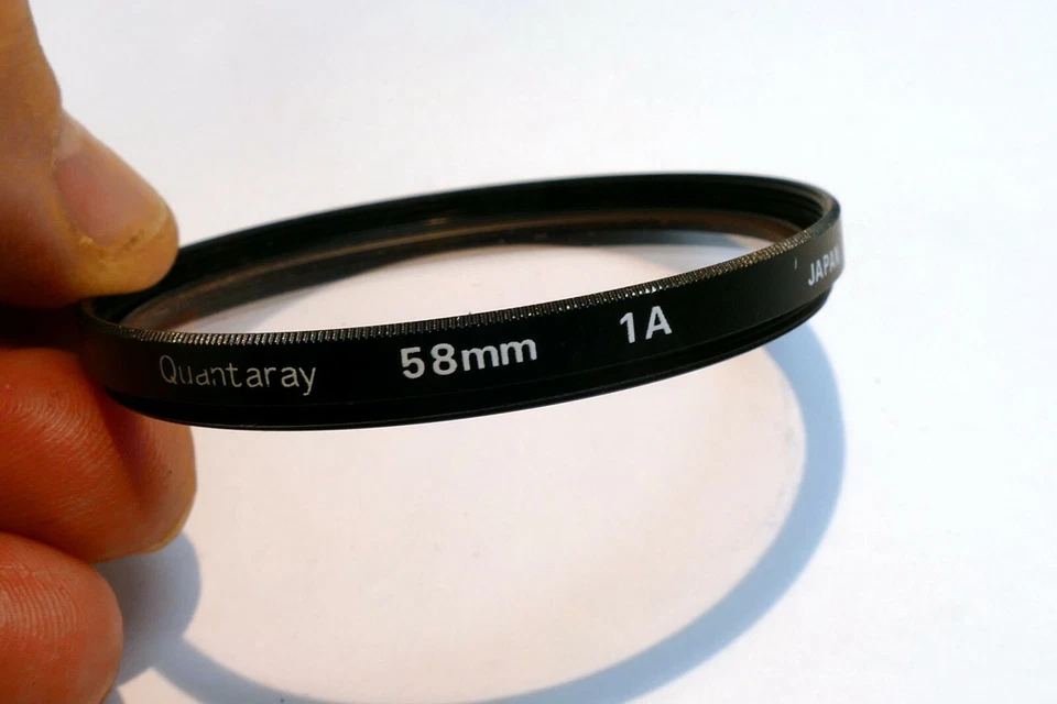 Quantaray 58mm Skylight 1A sky Glass Filter made in Japan - Image 3 of 4