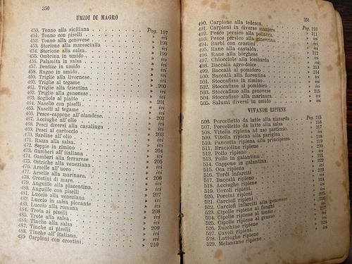 IL RE DEI CUOCHI ossia L'Arte di Mangiare Salani 1896 Libro Cucina 800 - Picture 12 of 16