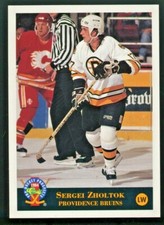 1994 Classic Pro Hockey Prospects Sergei Zholtok Card #227