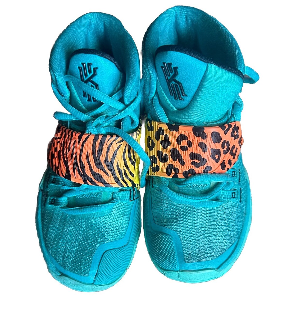 kyrie irving teal shoes