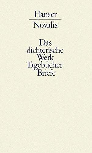 Werke, Tagebücher und Briefe Friedrich von Hardenbergs, in 3 Bdn., Bd.1, Buch