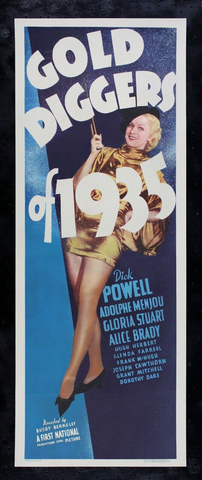 GOLD DIGGERS OF 1935 MOVIE POSTER - GOLD DIGGERS OF 1935 MOVIE POSTER