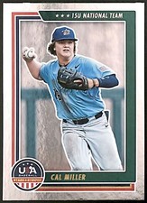 2022 Panini USA Baseball Stars & Stripes Longevity #79 Cal Miller Team USA