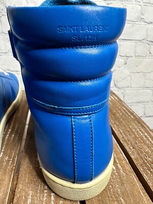 Saint Laurent Paris Leather SL/ 12H Sneakers | eBay