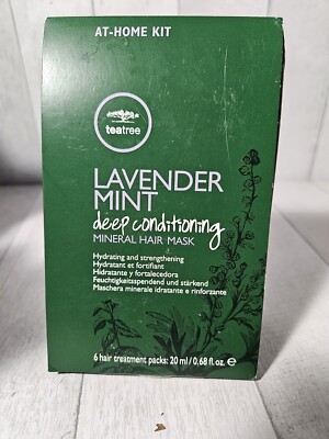 Tea Tree Lavender Mint Deep Conditioning Mineral Hair Mask, Hydrates + *6 Pack*