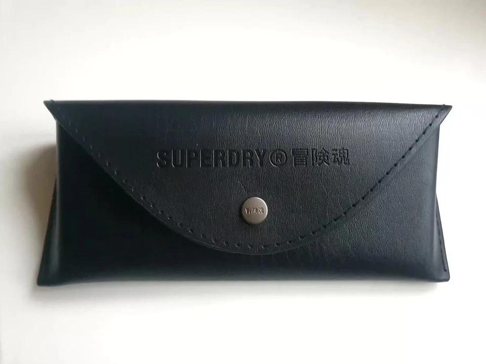 Superdry Black Spectacle Sunglasses Glasses Eyeglasses Case - Brand New