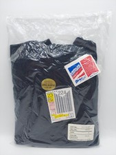 NOS Vintage 1980s BASSETT WALKER Black Sweatshirt - Youth L 14-16