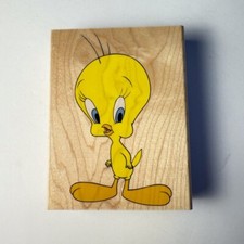Big Tweety Bird Looney Tunes Rubber Stamp 3.75" X 4.75" Rubber Stampede A1725G