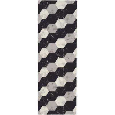 MASCHINENWASCHBARE MATTE LAUFER TEPPICH rutschfeste Flur Küche Design Matten 
