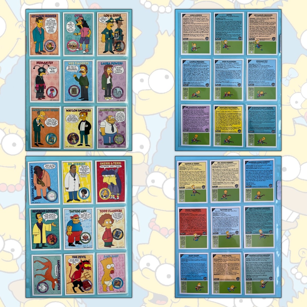 SALE★ 断捨離！紙もの詰め込みBOX ★ 80サイズ　海外 ヴィンテージ Skybox THE SIMPSONS SERIES II Trading Cards | You Pick the Card