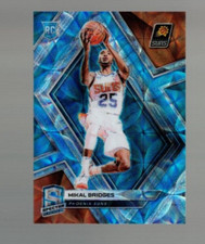 Mikal Bridges 2018-9 Panini Spectra Neon Blue Prizm RC #d 69/75