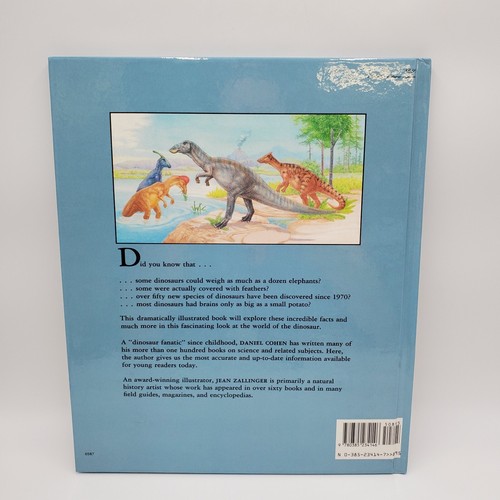Signed Book 1st Ed DINOSAURS Daniel Cohen Hardback To Nancy Autographed EUC - Picture 5 of 10