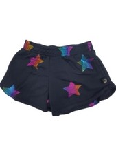 TEREZ Girl's Blue Rainbow Stars Shorts 32068626 NWT