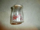Vintage Glass Bottle Reed's Pasteurized Cream All Ways Good Shamokin PA