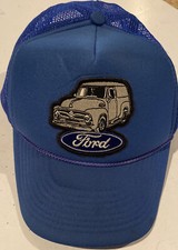 Vintage 1980s Ford Blue Snap back cap  Mesh back