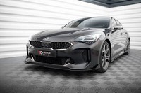 Street Pro Front Ansatz FüR +Flaps FüR Kia Stinger Gt / Gt-Line Mk1 Spoilerlippe