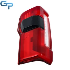 Black Driver Left Side Tail Light For Ford F250 F350 Super Duty 2023-2024 LED