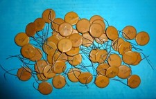 RMC Ceramic Disc Capacitors 0.01uf 1400VDC Z5U 50pcs. NOS