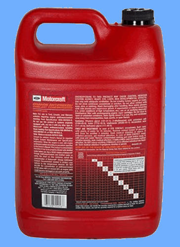 1 Gallon Engine Coolant Antifreeze Motorcraft Yellow Pre diluted for FORD - Picture 2 of 2