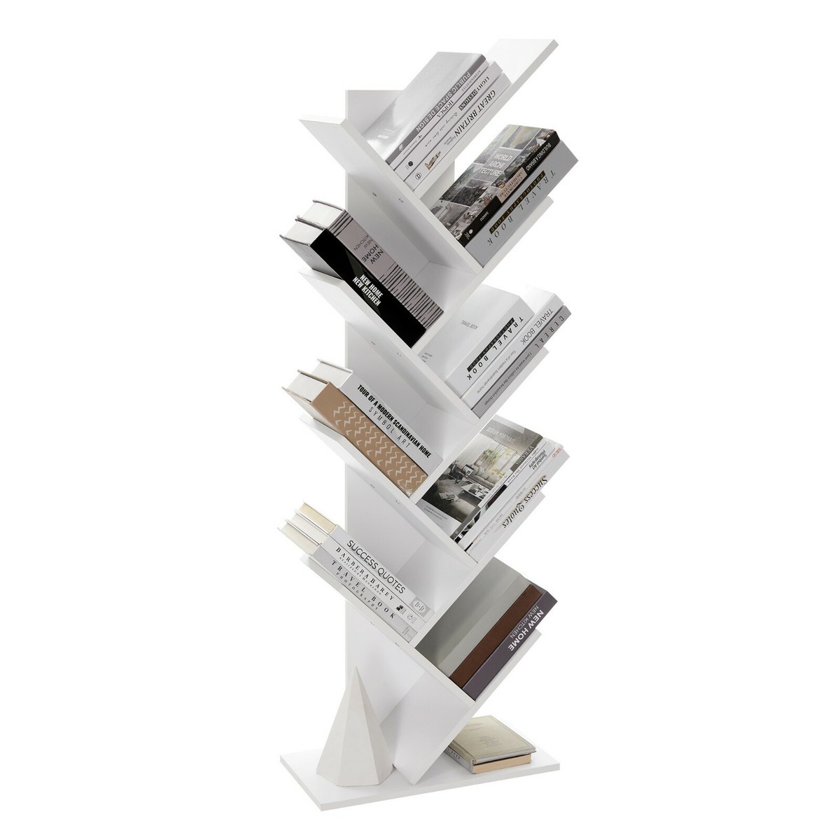 Bücherregal Mit 7 Ebenen Raumteiler Regal Geometri Produktbild-Vorschau 5
