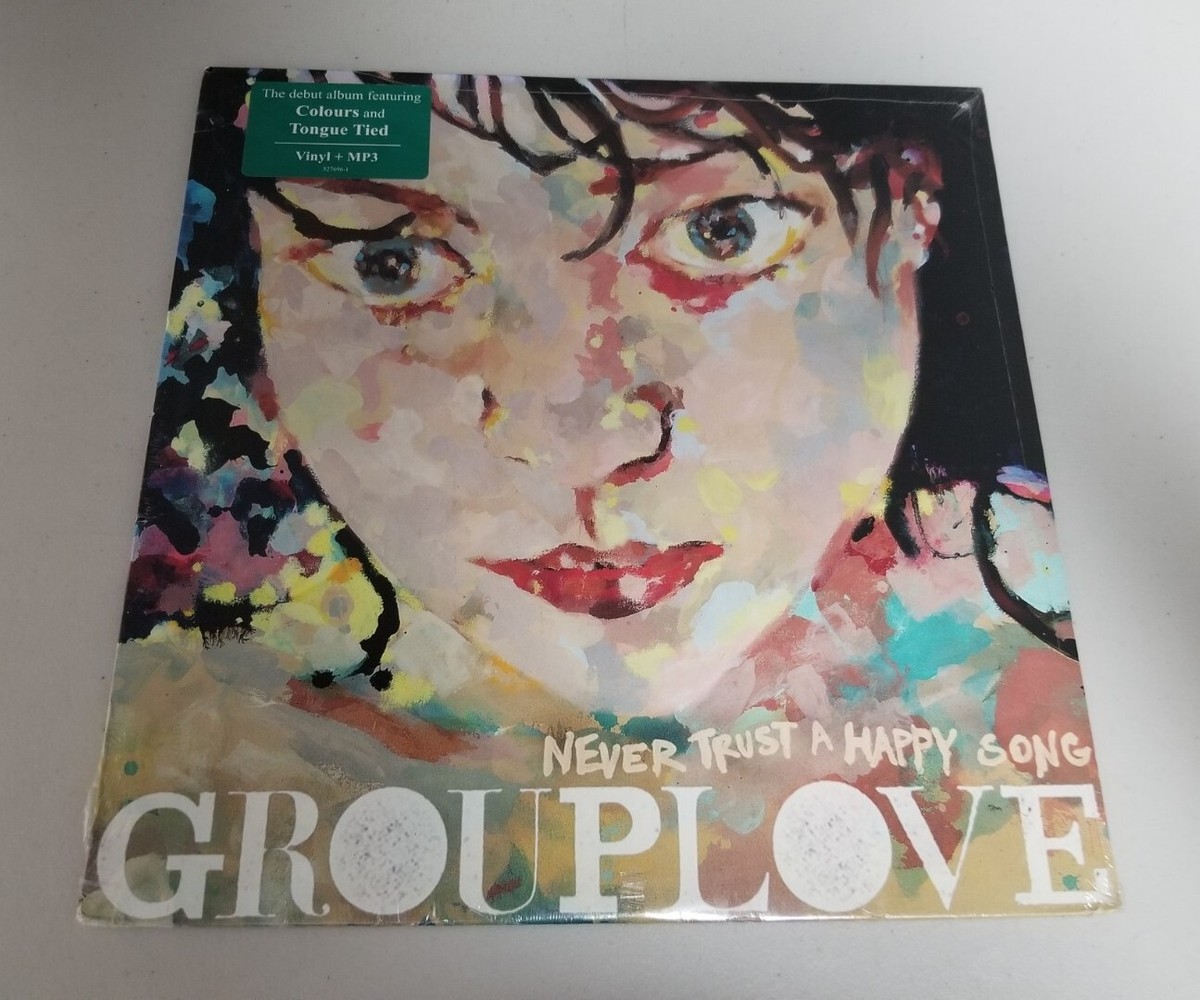 仏LP Grouplove Never Trust A Happy Song  075678643125 Canvasback, Atlantic /00260 Never Trust A Happy Song – Atlantic 75