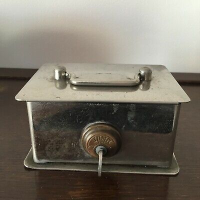 Comprar JOMA CAJA FUERTE SAFE BOX SMALL WITH KEY SOLID STEEL ANTIQUITY
